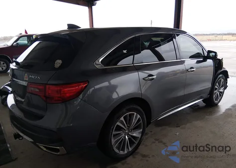 2017 Acura Mdx Technology Entertainment Pkgs из США, поврежденный, VIN 5FRYD3H78HB014055